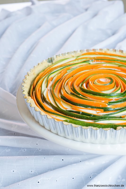  Salzige Tarte Möhren Zucchini