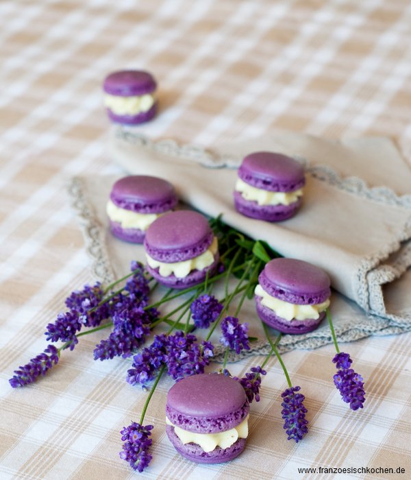  Lavendel Macaron Provence Füllung