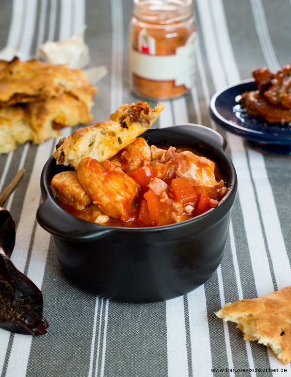  Poulet Basquaise Baskisches Huhn Einfach Kochen