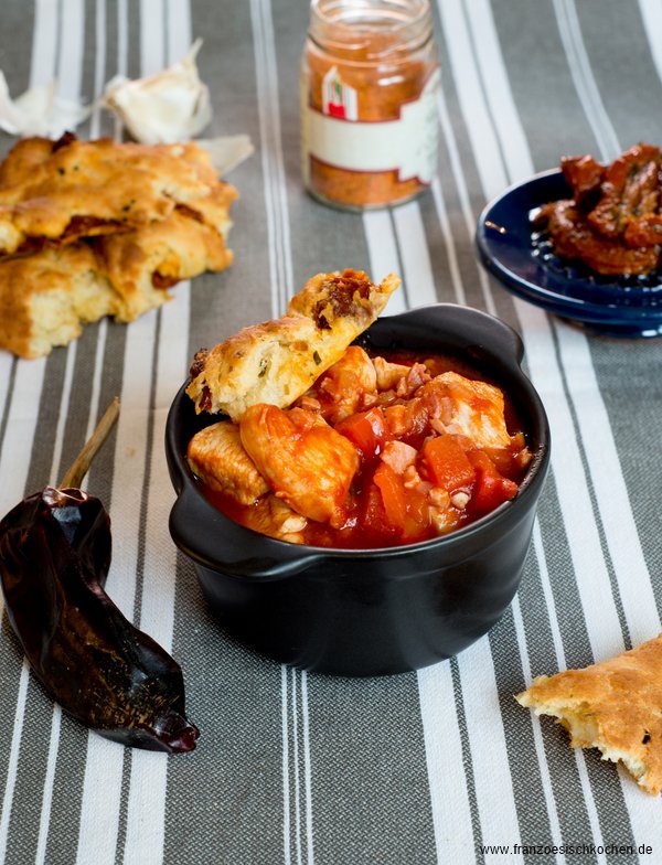  Poulet Basquaise Baskisches Huhn Ganz Einfach