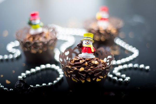 Lebkuchen Cupcake mit knuspriger Ganache DSC_1396 1 Copier