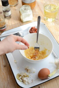 Rouille Rouille Sauce Schritt 11 Gemüse In Schüssel Mischen