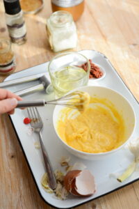 Rouille Rouille Sauce Schritt 20 Eier Quirlen In Schüssel