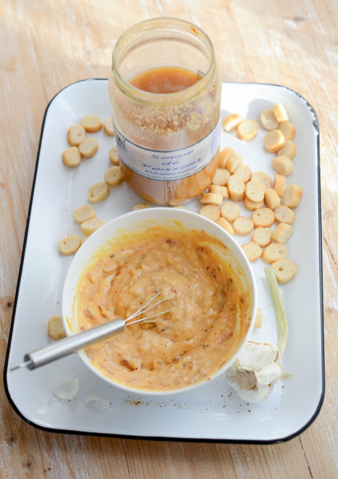  Rouille Sauce Schritt 30 Rouille Zubereitung Schüssel Quirlen