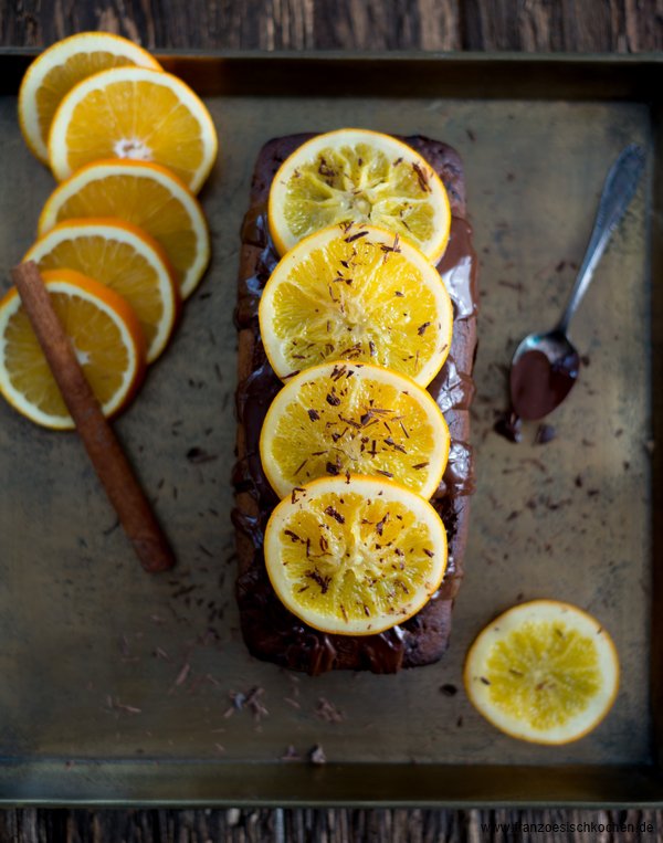 Gâteau orange cannelle et chocolat ( Orangen-Zimt-Schokoladen-Kuchen) Orangen Zimt Schokoladen Kuchen 6