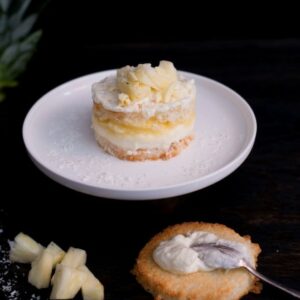 Entremets Ananas-Kokos