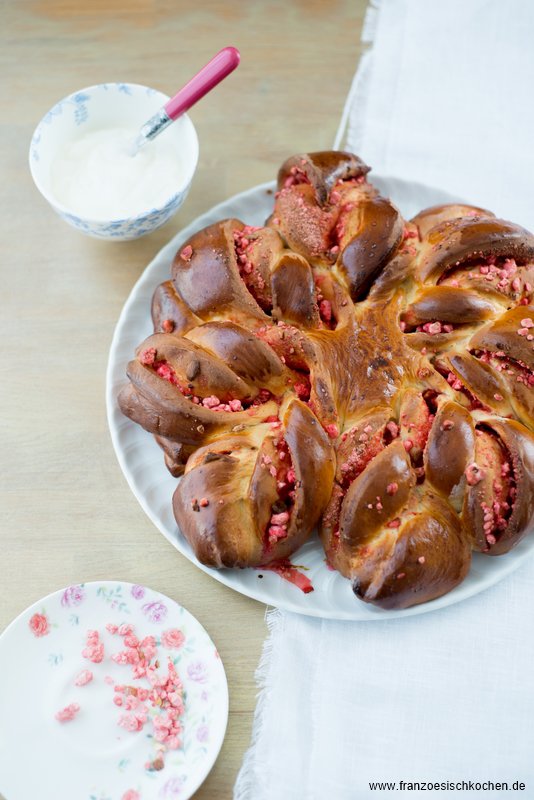  Brioche Blumen Rosa Pralines 6
