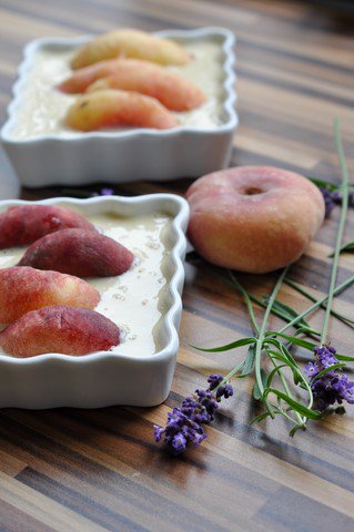  Lavendel Pfirsich Clafoutis 3