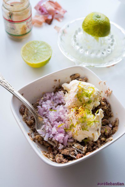 Aufstrich mit Sardinen und Limette Rezept