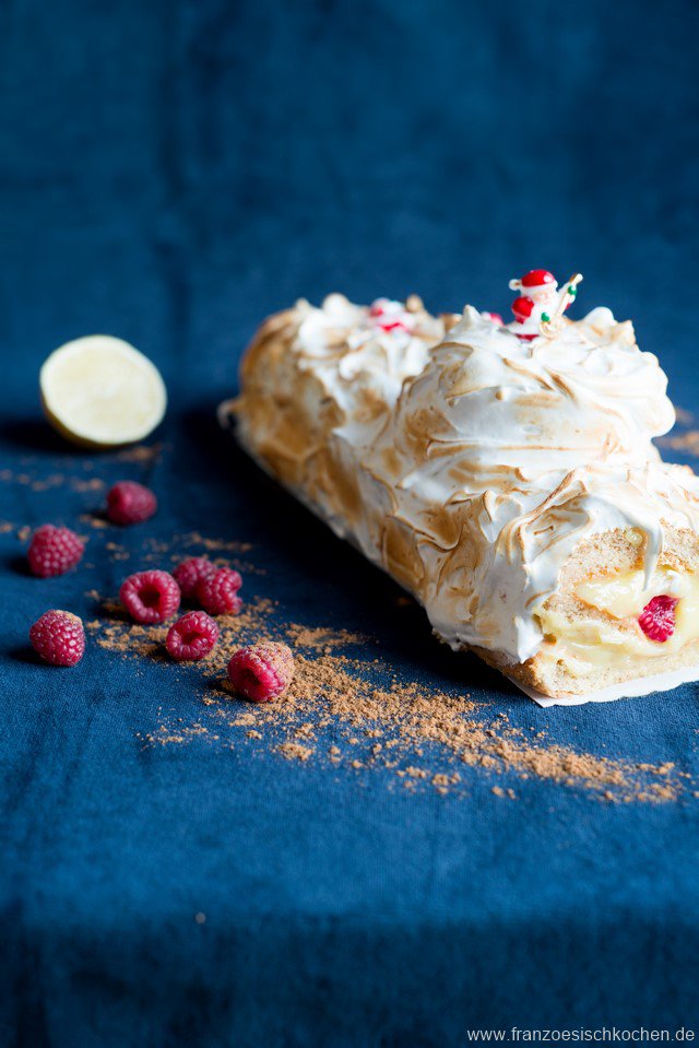 Bûche de Noël „Tarte au citron“ Bûche de Noël „Tarte au citron“