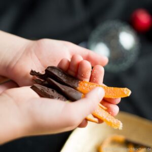 kandierte Orangen und Orangettes