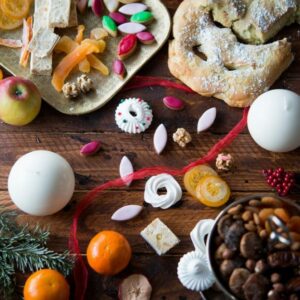 Pompe à l’huile et les 13 desserts de Noël (13 weihnachtliche Nachtische aus der Provence)