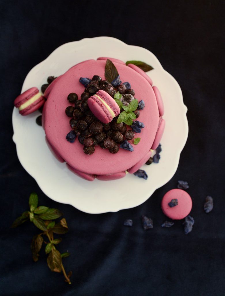 Macarons "tant pour tant", à l'italienne! (Macarons aus italienischer Meringue) Macaron Torte Basis Rezept Tant Pour Tant 781x1024