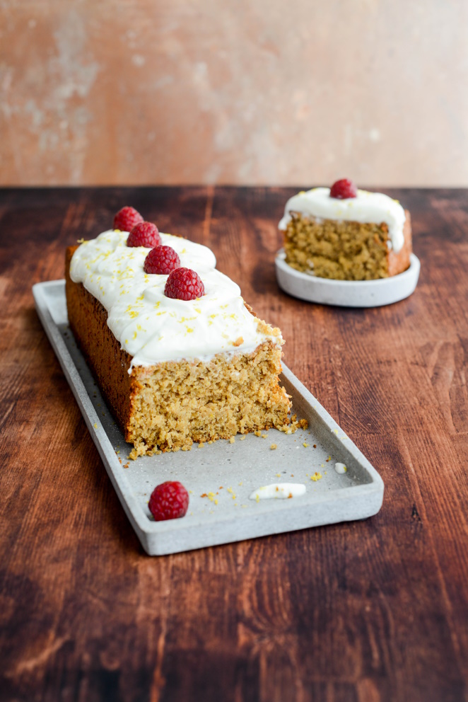 Hafer-Kokosblütenzucker-Kuchen mit Himbeeren) DSC_7978