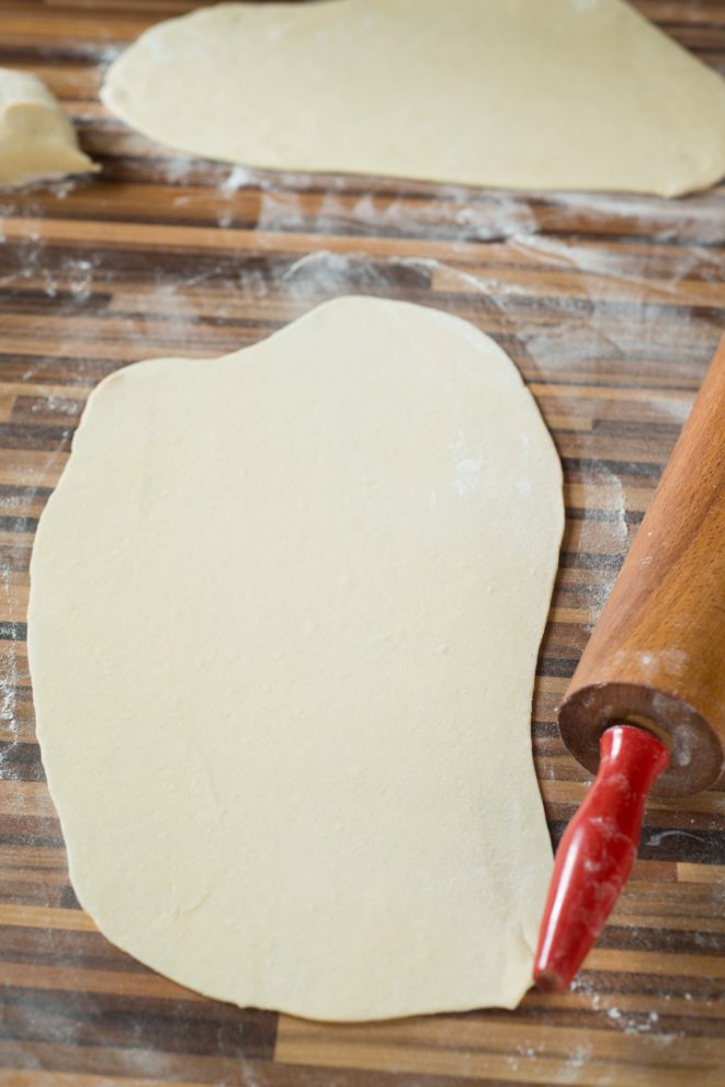  Hefe Blätterteig Schritt 10 Teig Ausrollen Mit Nudelholz