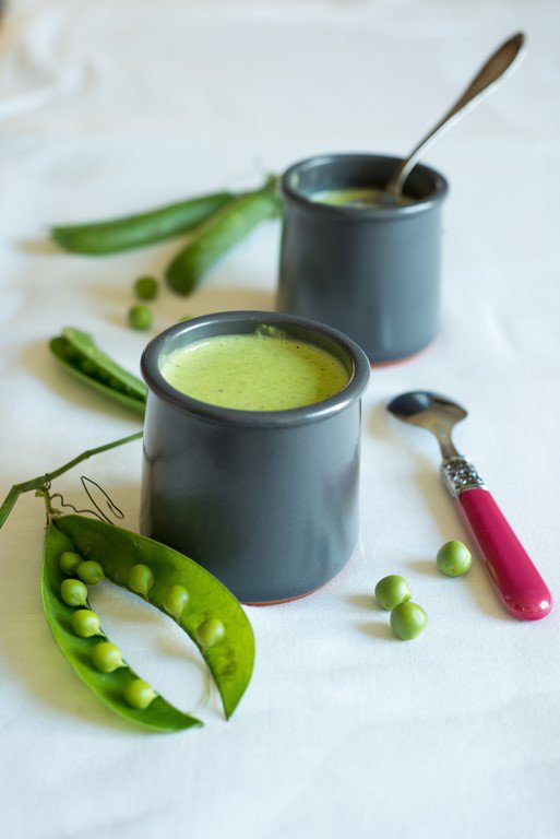 Soupe crémeuse petits pois-menthe (cremige Erbsen-Minz-Süppchen) DSC_3995 1 Kopie