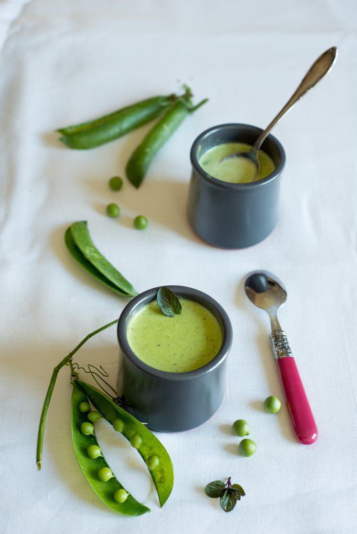 Soupe crémeuse petits pois-menthe (cremige Erbsen-Minz-Süppchen) DSC_3999 1 Kopie