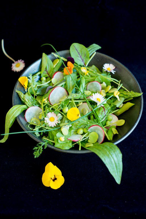 Salat mit Frühlingsgemüse (Salade aux petits légumes printaniers) DSC_3933 1 Kopie