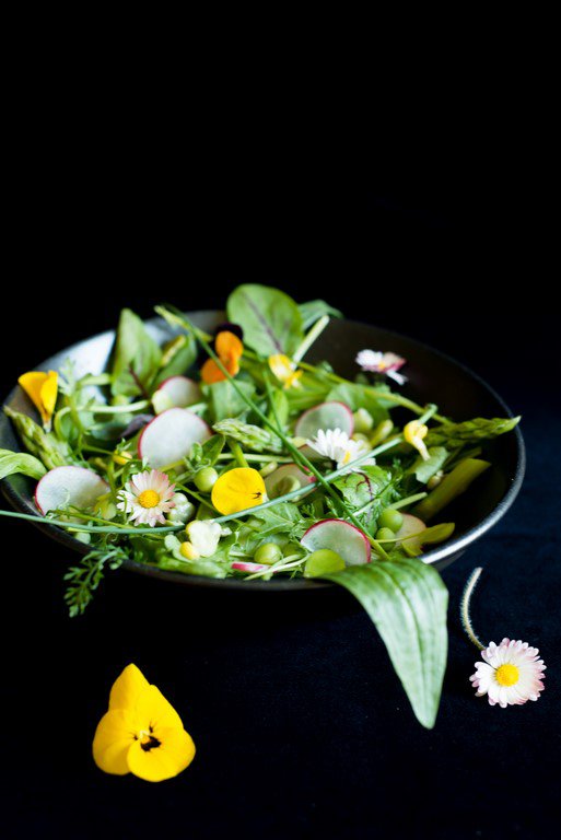 Salat mit Frühlingsgemüse (Salade aux petits légumes printaniers) DSC_3940 1 Kopie