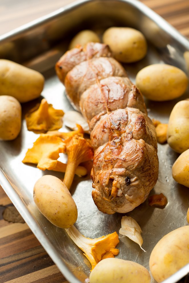 Schweinefilet mit Pfifferlingen (Filet de Porc aux chanterelles) DSC_1015-Kopie