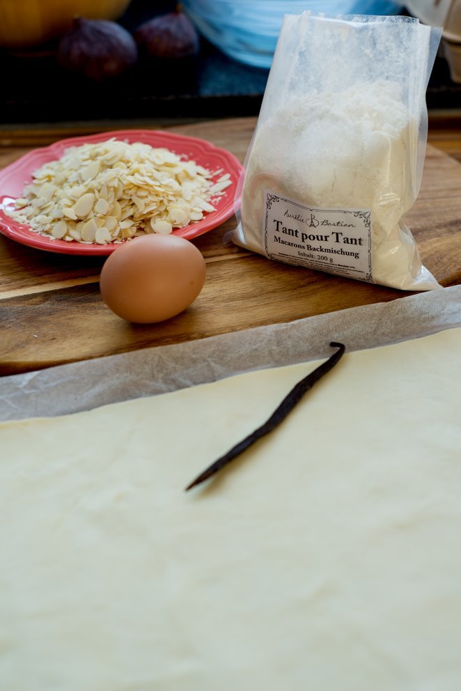  Blätterteig Mandeln Provence Schritt 1 Zutaten Für Blätterteigstang
