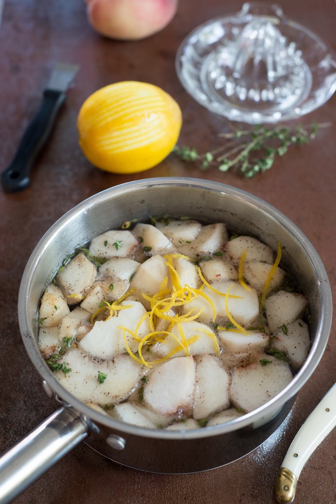 Sommerliche Pfirsisch-Zitronen-Thymian Suppe (Soupe de Pèches et Thym Citron) DSC_3532 Kopie