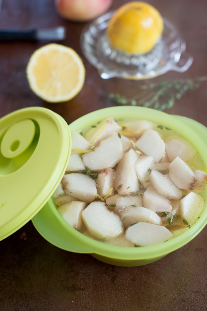 Sommerliche Pfirsisch-Zitronen-Thymian Suppe (Soupe de Pèches et Thym Citron) DSC_3535 Kopie