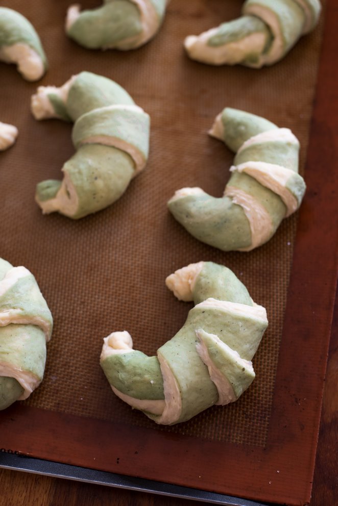 Pistazien-Croissants (Croissants à la pistache) DSC_4889 Kopie