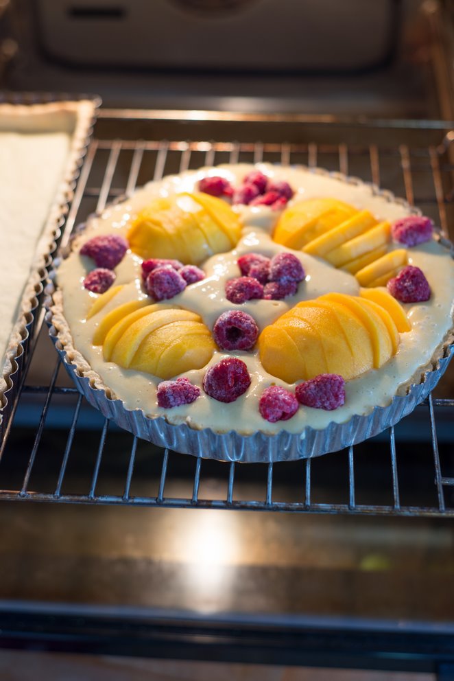  Tarte Bourdaloü Pfirsich Schritt 13 Tarte Im Ofen Ungebacken