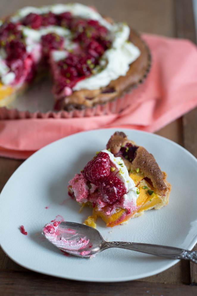  Tarte Bourdaloü Sommer Obst