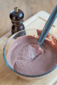 Leberwurst mit Glühwein selber machen Leberwurst mit Glühwein selber machen Leberwurst Glühwein Schritt 4 Leberwurstmasse In Schüssel