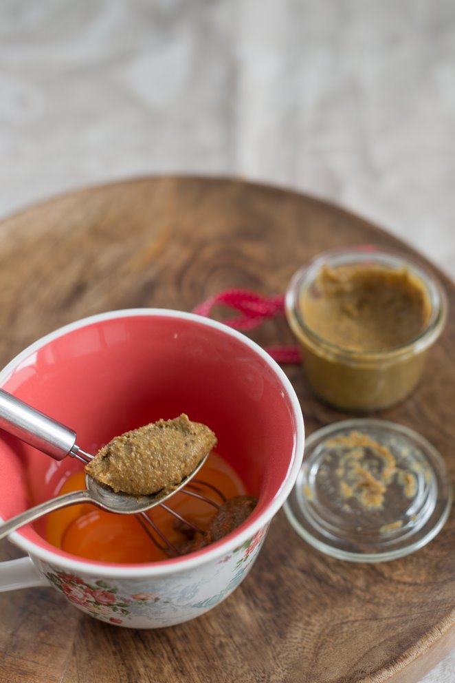 Super einfache Bûche de Noel mit Pistazien und Himbeeren Rezept