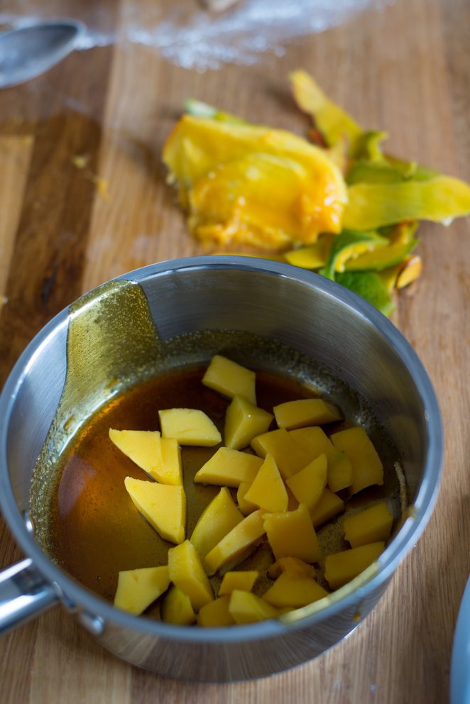 Tarte Tatin mit Mango und Spekulatius DSC_9147 Kopie