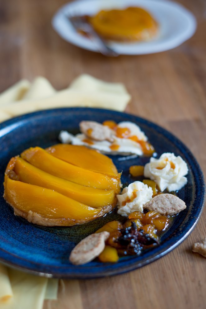 Tarte Tatin mit Mango und Spekulatius DSC_9180-Kopie