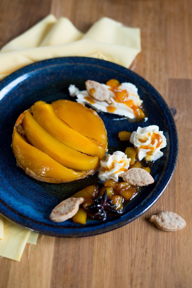 Tarte Tatin mit Mango und Spekulatius DSC_9185 Kopie