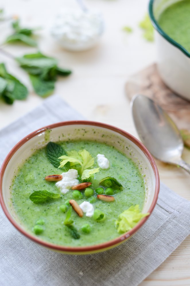 Gesunde grüne Suppe | | Rezept | Französisch kochen