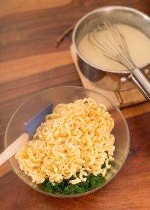 Leckeres Spinat Rezept für Kinder Nudel Spinat Kinder Auflauf Rezept 214x300
