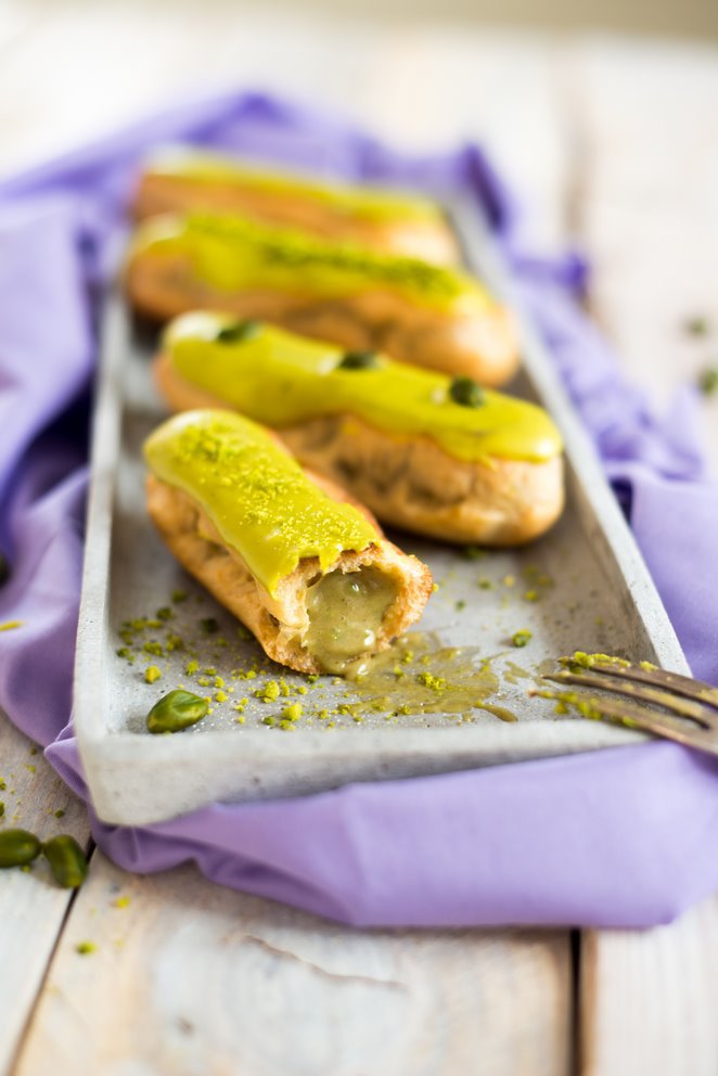  Pistazien Eclair