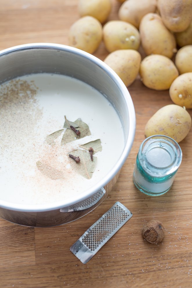 Muskatnuss In Die Sahne Gratin Dauphinois