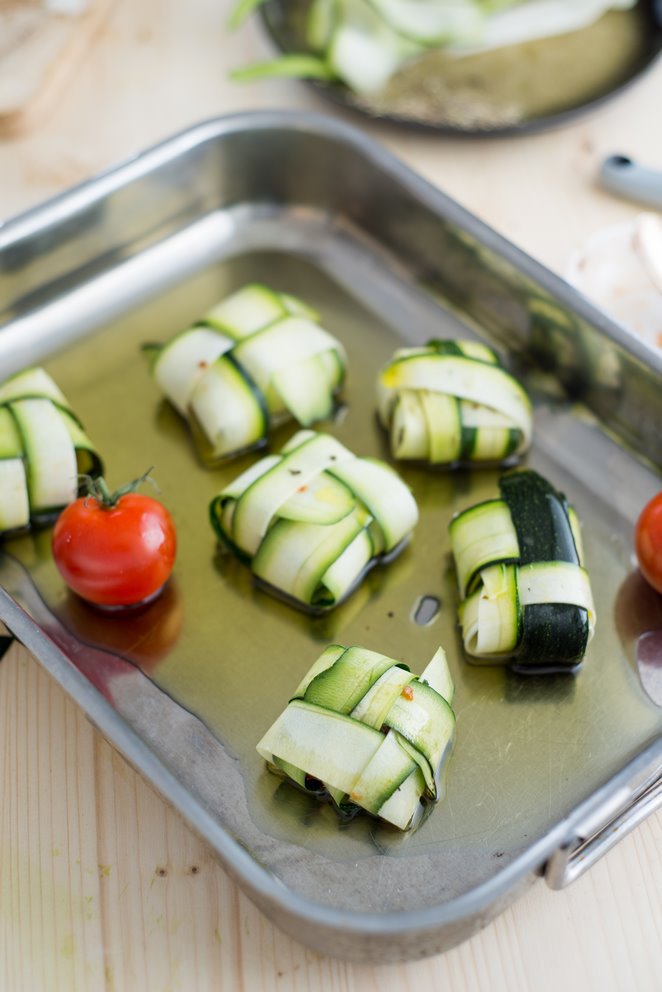 Zucchini Rezepte: 15 leckere Ideen Ballotin-Zucchini-mit-Fisch-
