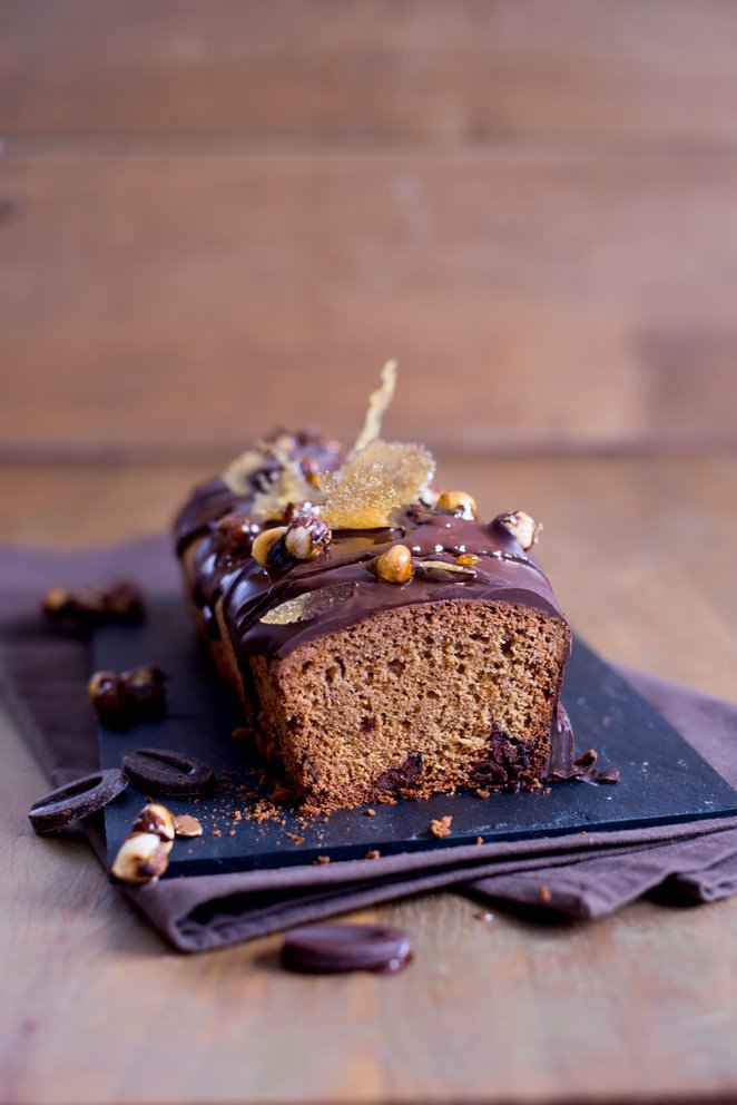 Nuss-Nougat-Kuchen mit Zartbitterschokolade (Gâteau au pralin) DSC_3609 1 Kopie