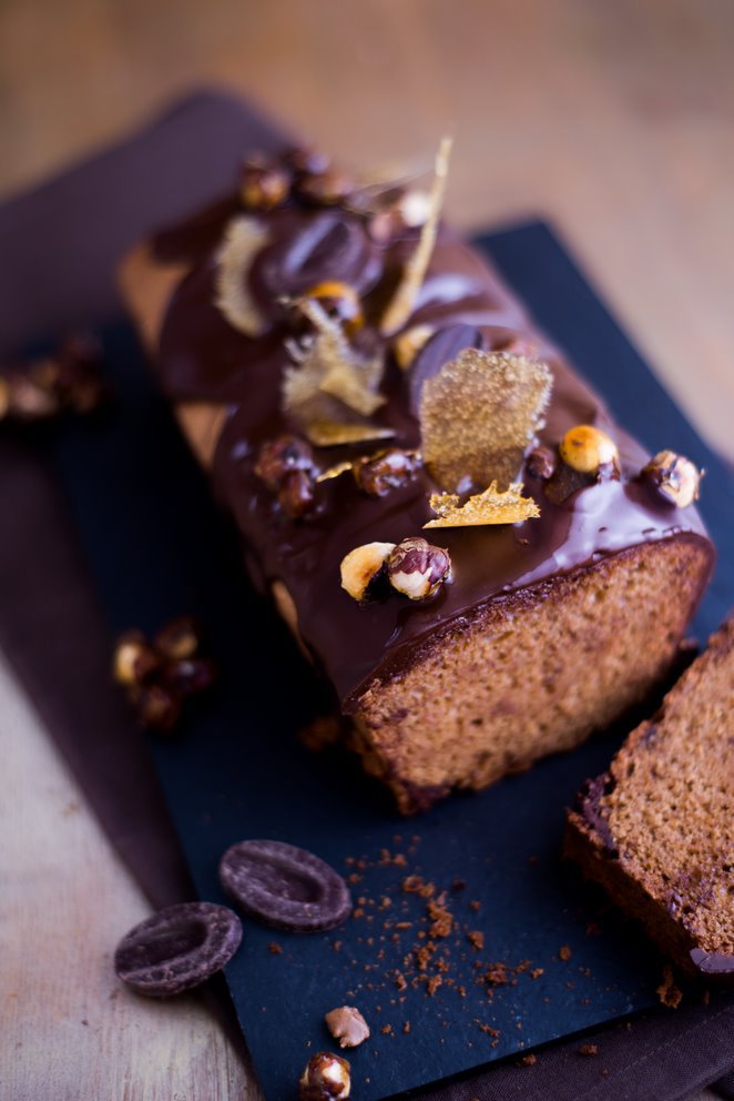 Nuss-Nougat-Kuchen mit Zartbitterschokolade (Gâteau au pralin) DSC_3624 1 Kopie