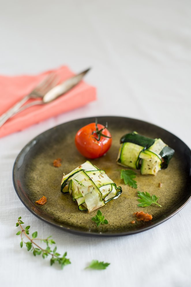  Fisch Im Zucchini Gewicklet 