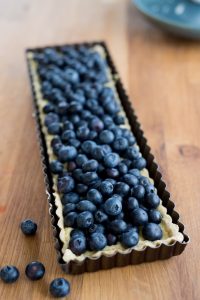 Blaubeer Tarte mit Mandelcreme Tarte Mit Blaubeeren  200x300