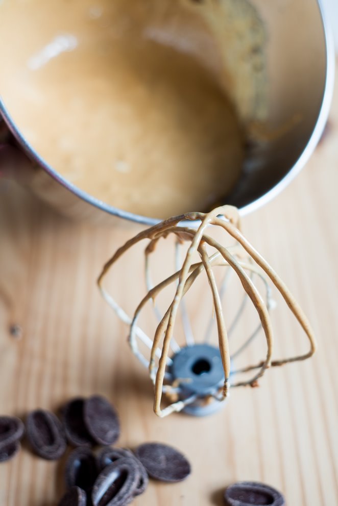  Gateau Au Pralin Schritt 2 Teig Am Rührbesen Hängt