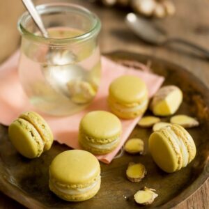 Ingwer-Honig-Macarons