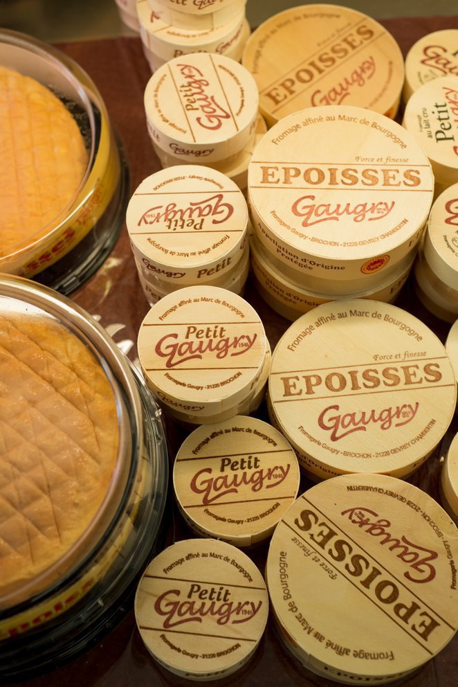 5 Orte im Burgund, die man nicht verpassen sollte (Dijon, Alesia, Flavigny und Beaune) Epoisse Käse