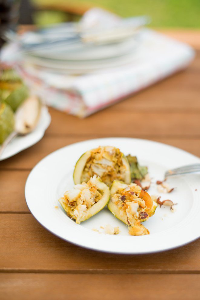  Courgettes Farcies Au Poisson