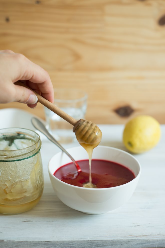  Himbeereis Mit Honig