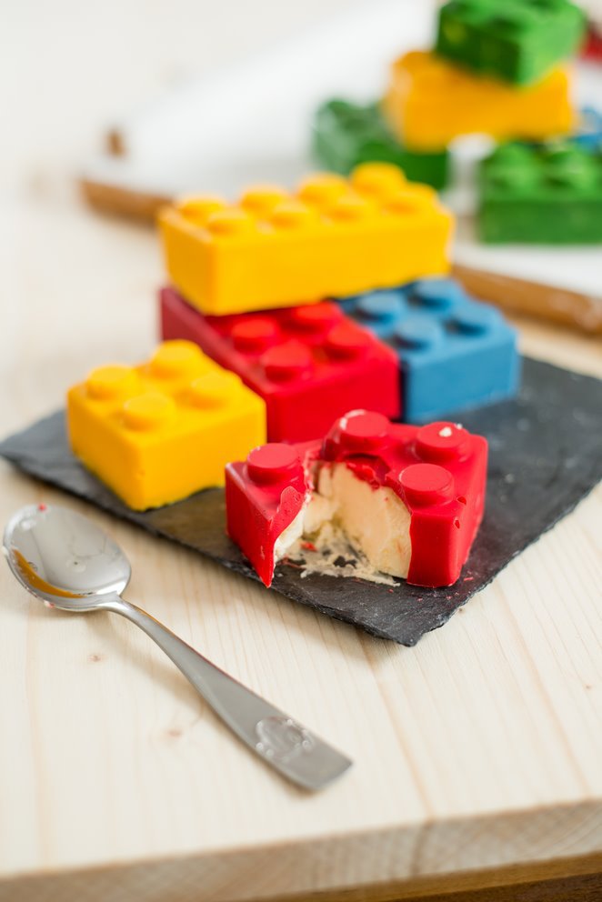 Bausteinen Eis für den Schulanfang, um die beste Mama der Welt zu sein :-) Lego-Eis